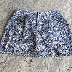 Croft & Barrow Paisley Skort